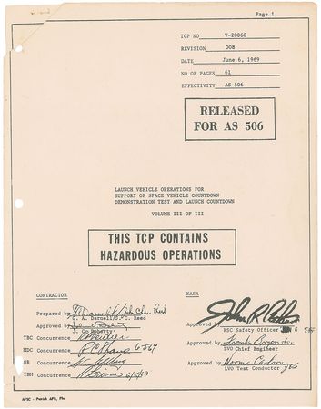 Lot #461 Apollo 11 - Image 3