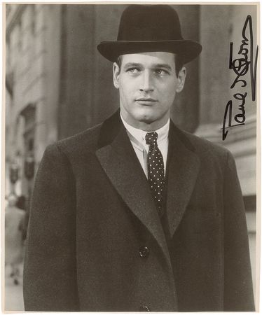 Lot #968 Paul Newman Signed Photograph - Image 1