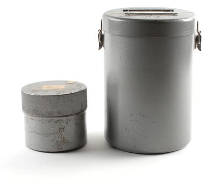 Lot #598 Cosmonaut Film Canisters Flown Film - Image 1