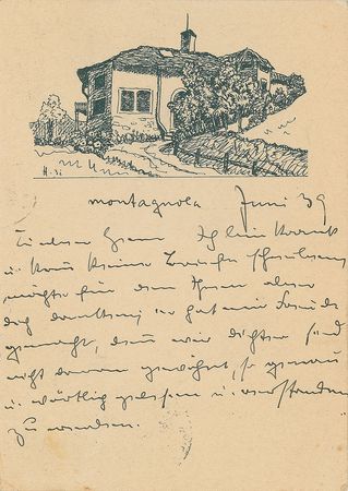 Lot #674 Hermann Hesse Handwritten Letter Signed - Image 2