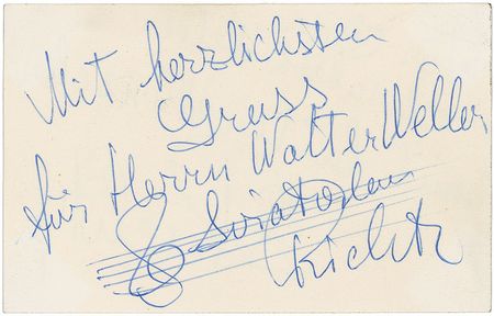 Lot #740 Sviatoslav Richter - Image 1