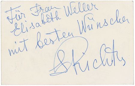 Lot #740 Sviatoslav Richter - Image 2