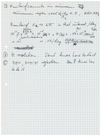 Lot #322 Jack Steinberger - Image 3
