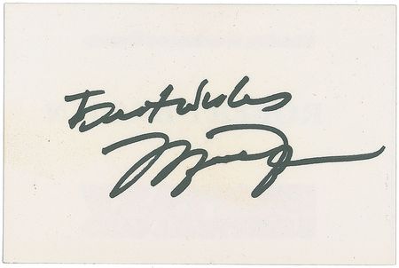 Lot #1018 Magic Johnson, Michael Jordan, and Larry Bird Signatures - Image 3