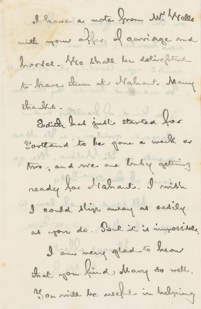 Lot #704 Henry Wadsworth Longfellow Handwritten Letter Signed - Image 3