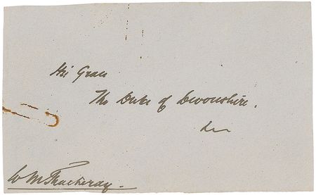 Lot #708 William Makepeace Thackeray and George Cruikshank Group Lot - Image 1