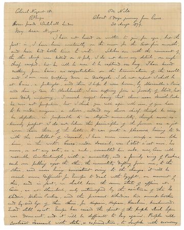 Lot #339 Charles ?Chinese? Gordon: ?For my part I like sinners better than self-styled saints. They are much more amusing? - Image 1