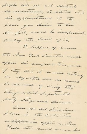Lot #48 Grover Cleveland Handwritten Letter Signed - Image 2