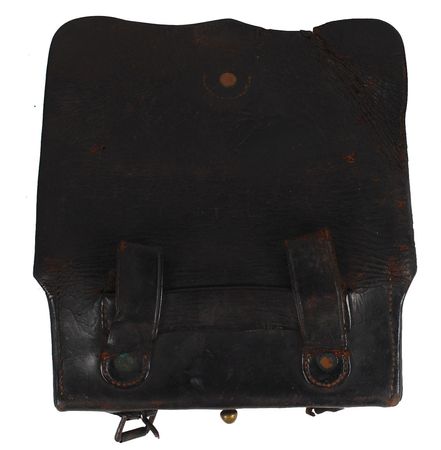 Lot #378 Gettysburg Cartridge Box: From the General Lee's Headquarters Museum in Gettysburg - Image 2