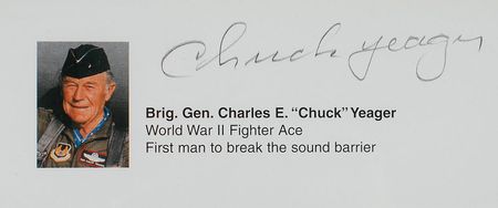 Lot #433 Chuck Yeager - Image 2