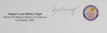 Lot #433 Chuck Yeager - Image 3