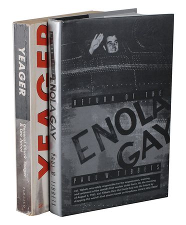 Lot #403 Chuck Yeager and Enola Gay Book - Image 3
