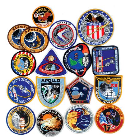 Lot #514 NASA Patches, Pins, and More Patches - Image 1