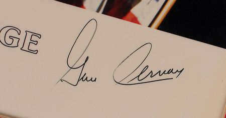 Lot #487 Gene Cernan Signed Photograph and Typed Letter Signed - Image 2