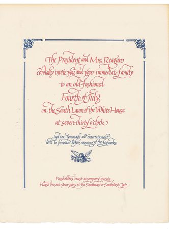 Lot #116 Ronald and Nancy Reagan - Image 1