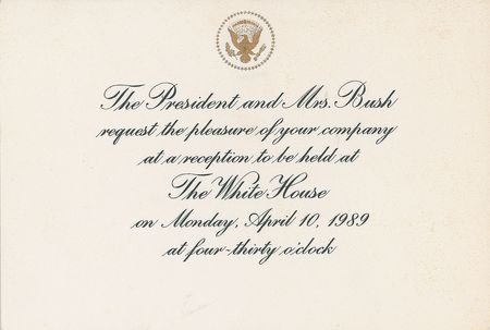 Lot #117 George and Barbara Bush - Image 1