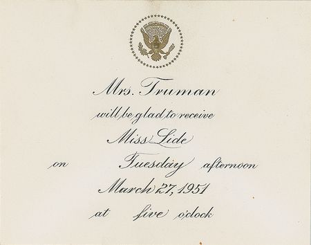 Lot #110 Bess Truman - Image 3
