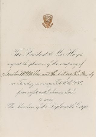 Lot #101 Rutherford and Lucy Hayes - Image 1