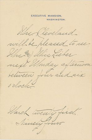 Lot #103 Grover and Frances Cleveland - Image 4