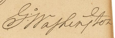 Lot #1 George Washington: Washington handles the affairs of Lord Fairfax, “as he with his Lady embarked for London about the 10th of last month” - Image 2