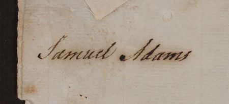 Lot #162 Samuel Adams: Sam Adams calls upon the citizenry “to give in their votes for one Representative...to represent them in the Congress of the United States of America” - Image 2