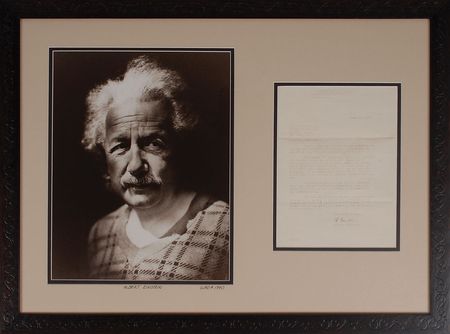 Lot #189 Albert Einstein: A thoughtful letter of congratulations for ?making so important a contribution toward rescuing our persecuted fellow-Jews from their calamitous peril? - Image 1