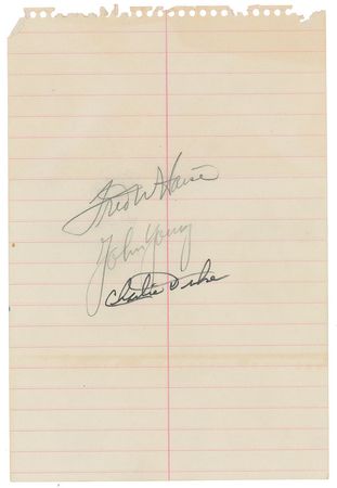 Lot #620 Apollo Astronauts Signatures - Image 1