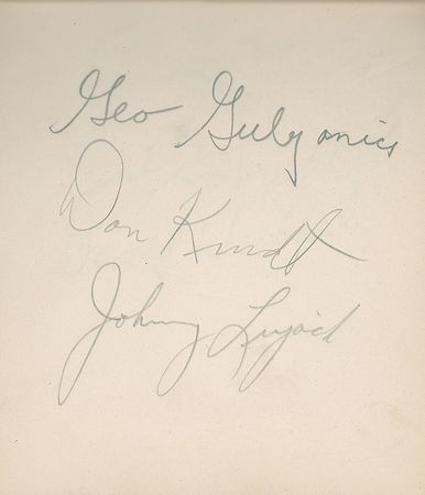 Lot #1010 Chicago Bears: 1950 Autograph Book - Image 3