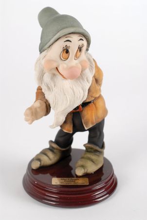 Lot #1176 Doc, Happy, Sleepy, Sneezy, Dopey, Grumpy, and Bashful: Amazing full set of Snow White’s seven dwarfs by Armani - Image 1