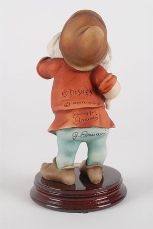 Lot #1176 Doc, Happy, Sleepy, Sneezy, Dopey, Grumpy, and Bashful: Amazing full set of Snow White’s seven dwarfs by Armani - Image 2
