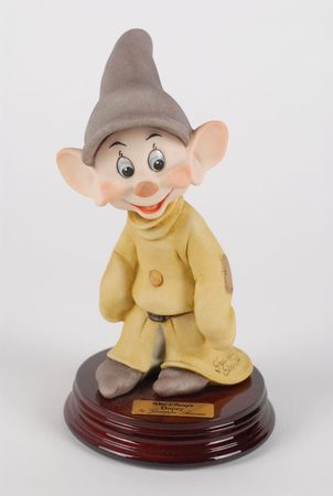 Lot #1176 Doc, Happy, Sleepy, Sneezy, Dopey, Grumpy, and Bashful: Amazing full set of Snow White’s seven dwarfs by Armani - Image 11