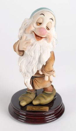 Lot #1176 Doc, Happy, Sleepy, Sneezy, Dopey, Grumpy, and Bashful: Amazing full set of Snow White’s seven dwarfs by Armani - Image 12