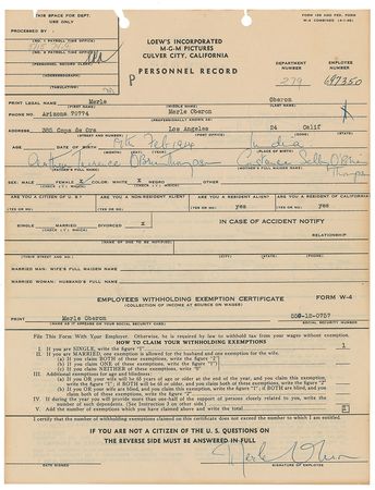 Lot #969 Merle Oberon Handwritten Letter Signed - Image 3