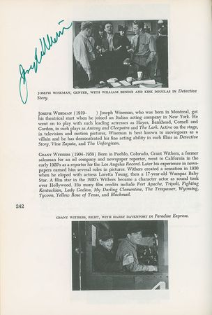 Lot #911 Character Actors Book - Image 3