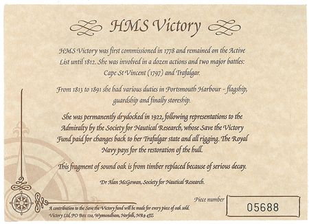 Lot #353 Horatio Nelson Relic - Image 2