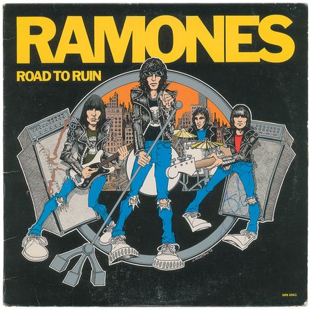 Lot #7444 The Ramones: Johnny and Dee Dee - Image 1