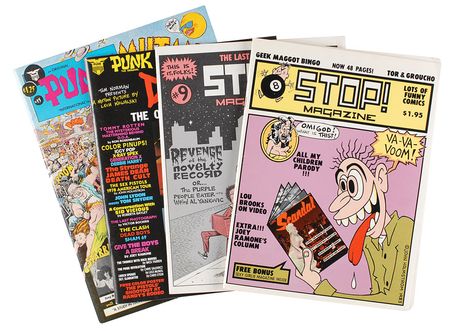 Lot #710 Punk Rock Magazines Magazines - Image 1