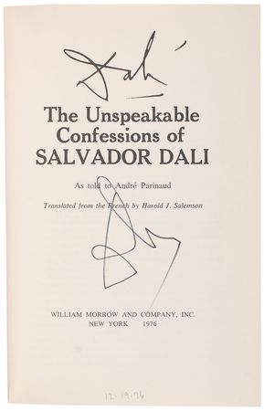Lot #493 Salvador Dali Book - Image 1