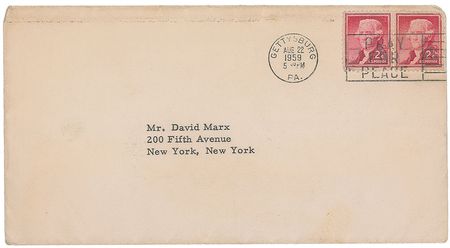 Lot #130 Dwight D. Eisenhower Typed Letter Signed - Image 2
