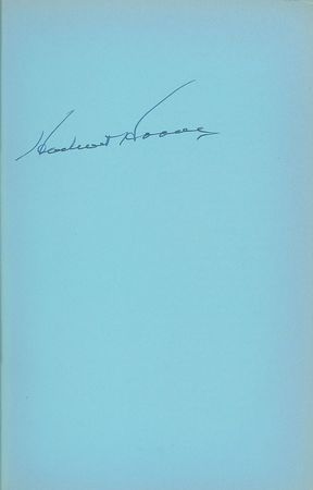 Lot #126 Herbert Hoover Book - Image 1