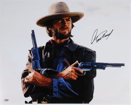 Lot #785 Clint Eastwood Signed Photograph - Image 1