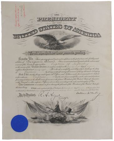 Lot #52 William McKinley Signed Document