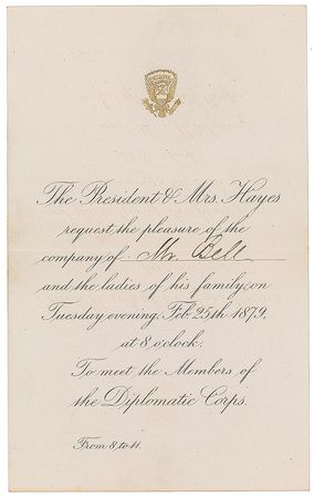 Lot #116 Rutherford and Lucy Hayes - Image 1