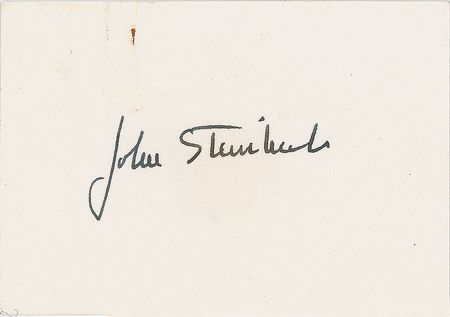 Lot #573 John Steinbeck - Image 1