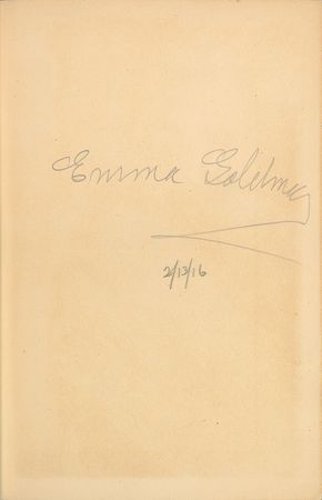 Lot #354 Emma Goldman Book - Image 1