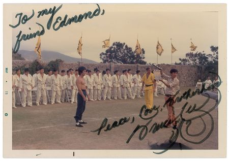 Lot #760 Bruce Lee: Amazing, one-of-a-kind candid