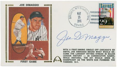 Lot #859 Mantle, DiMaggio, and Williams First Day Covers - Image 2