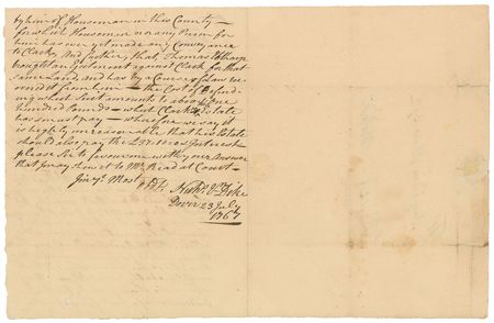 Lot #261 Nicholas Van Dyke Handwritten Letter Signed - Image 2