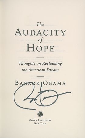 Lot #155 Barack Obama Book - Image 1