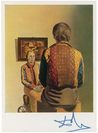 Lot #494 Salvador Dali Postcard - Image 1